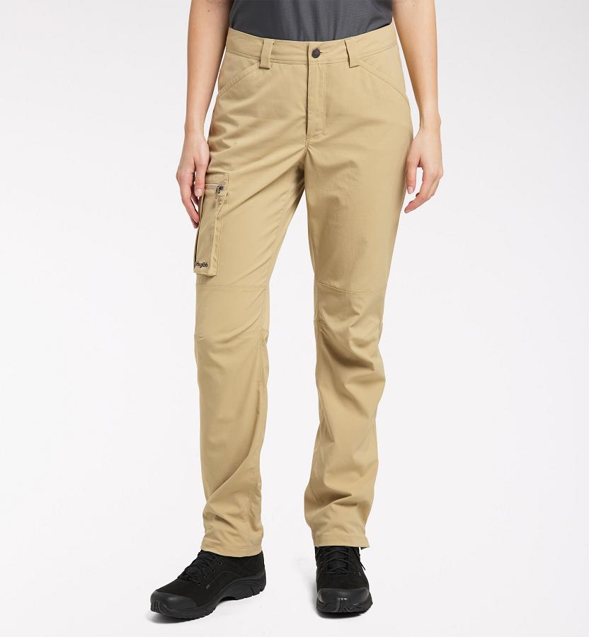 Haglöfs Womens Mid Forest Hiking Pants Khaki New Zealand 47361JQAS